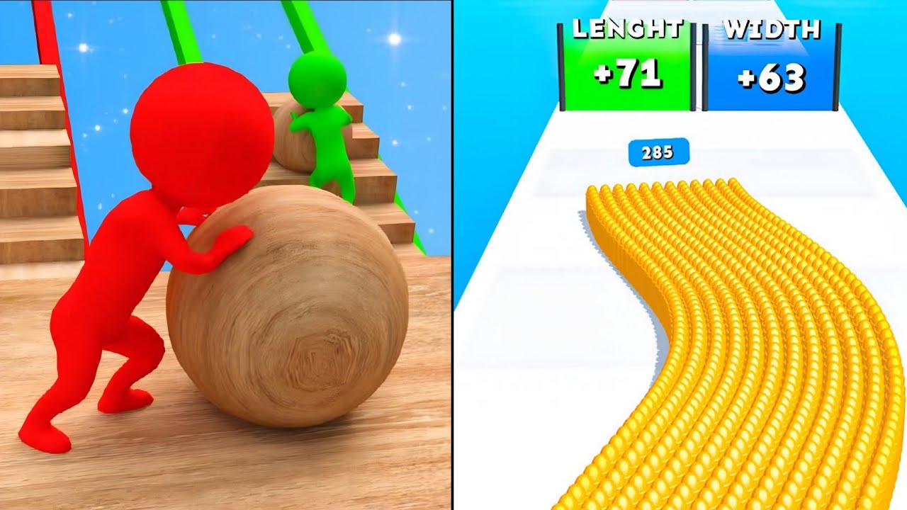 Snow Race Vs Bullet Army Run - Up To Max Level SpeedRun Gameplay 