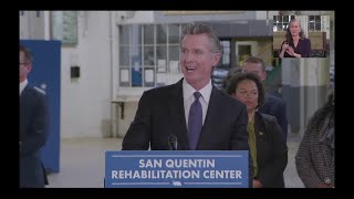 Full press conference: California Gov. Newsom announces plan to transform San Quentin prison