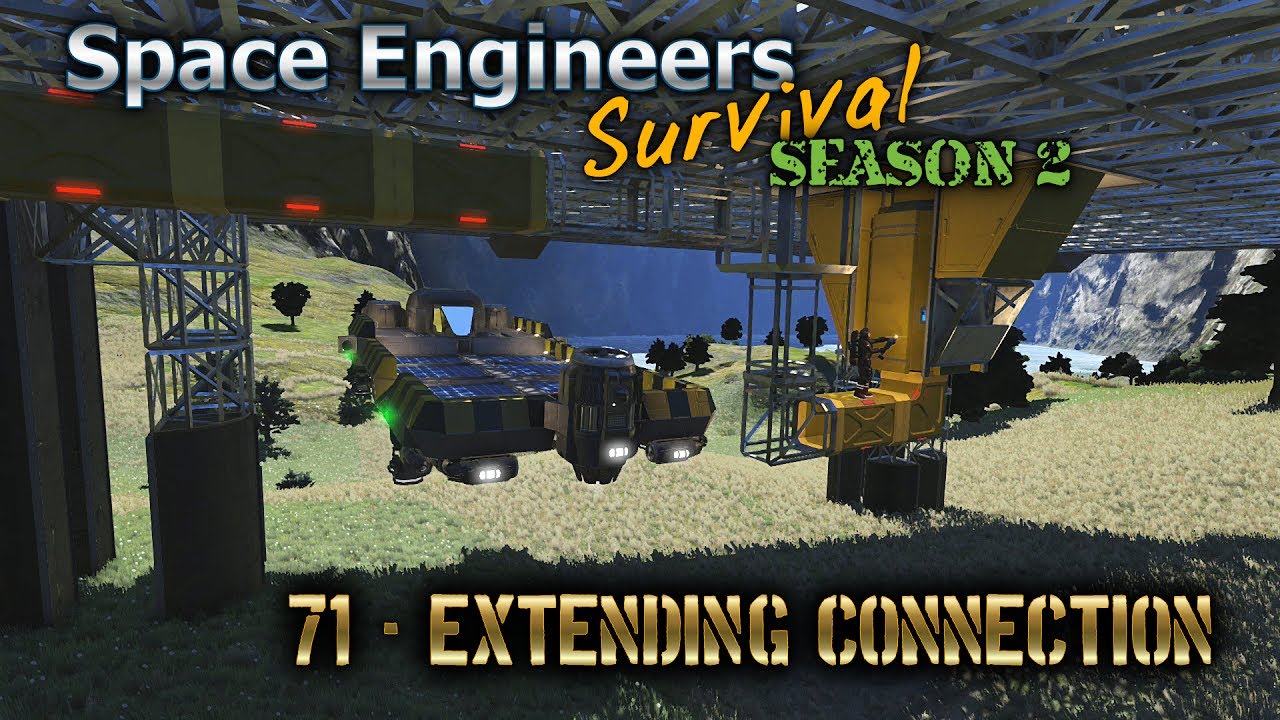 Space Engineers Survival Series - Episode 71 - Extending Connection [HD ...
