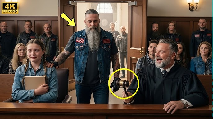 A Judge Mocked a Girl for Saying Her Dad Was a Hells Angel — Then Froze  When the Courtroom Doors ... - YouTube