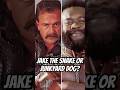 Jake the Snake or Junkyard Dog? #wwe #80swrestling #prowrestling #jakethesnakeroberts #fyp
