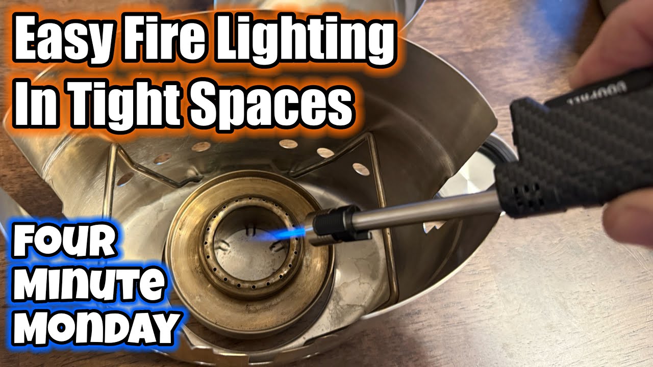 Простое разжигание огня в ограниченном пространстве