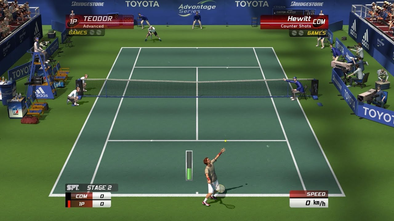 Virtua Tennis 3 - Endless Match With Hewitt