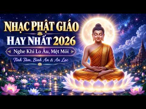 Nhạc Phật Giáo Hay Nhất 2026 – Nghe Khi Lo Âu, Mệt Mỏi | Tĩnh Tâm, Bình An & An Lạc