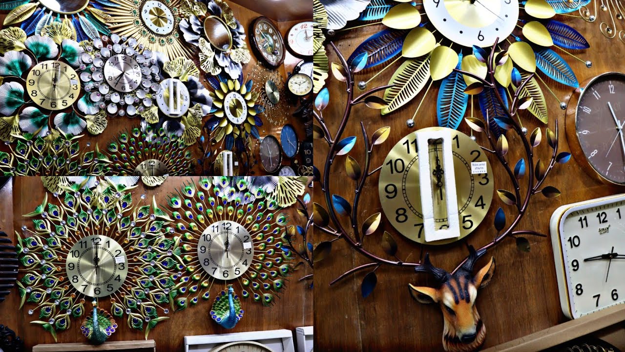 বাংলাদেশে সবচেয়ে সুন্দর ও দামি দেয়াল ঘড়ি দাম Wall Hanging Watch