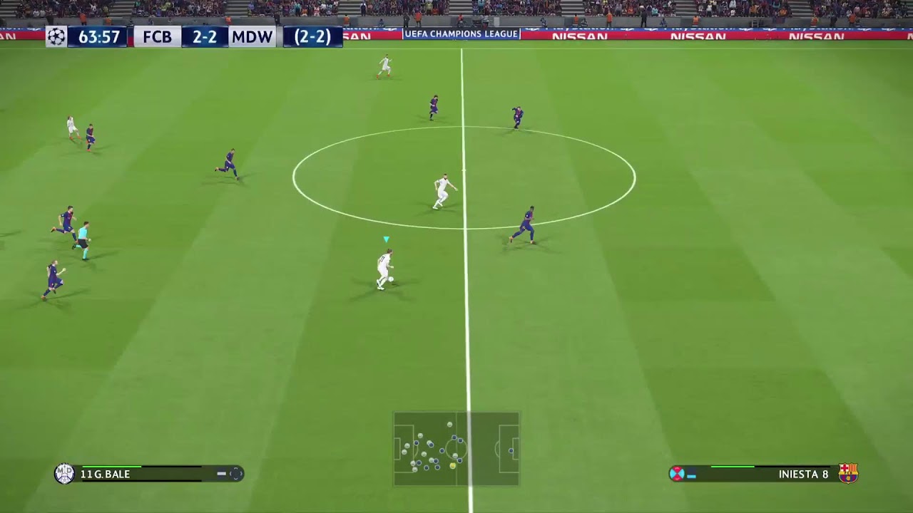 PES 2018 Real Madrid UEFA CHAMPIONS LEAGUE (PS5 Broadcasting) Real Madrid 🆚 Barcelona