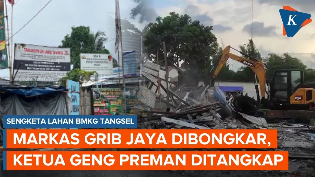 Konflik Lahan BMKG Vs GRIB Jaya: Markas Ormas Dibongkar, Anggota-Ketua DPC Tangsel Ditangkap