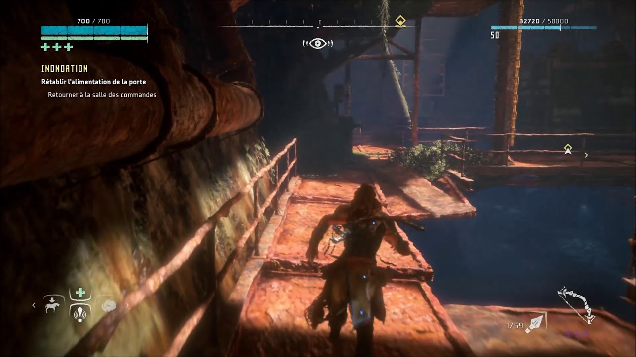 Horizon Zero Dawn The Frozen Wilds Trophée Inondation Réglée