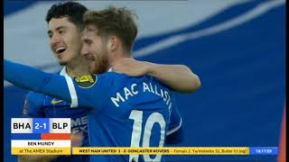 BBC One Lon Final Score (PART OF) 23RD January 2021