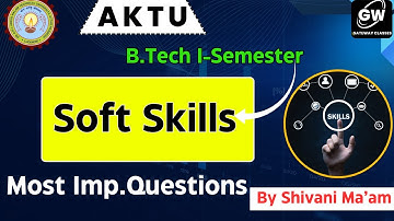 MOST IMPORTANT QUESTIONS I SOFT SKILLS I By Shivani Ma