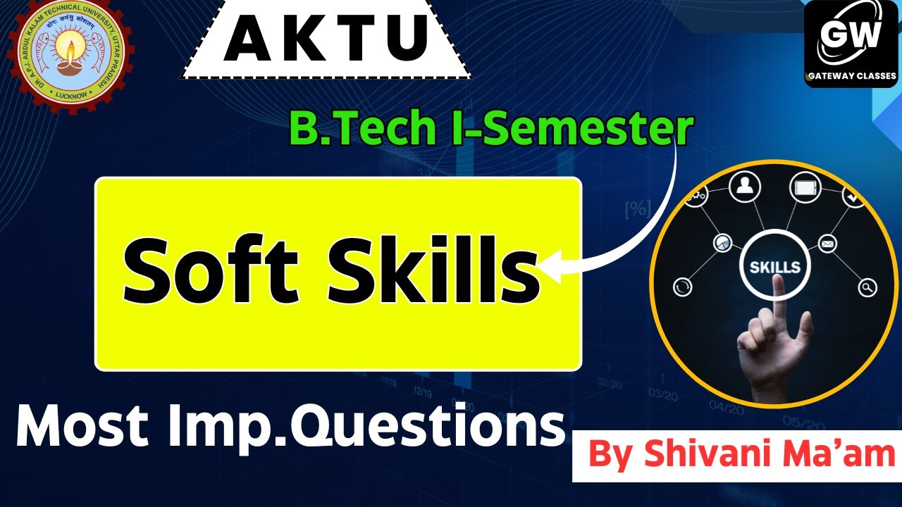 MOST IMPORTANT QUESTIONS I SOFT SKILLS I By Shivani Ma'am I GATEWAY ...