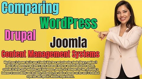 Comparing WordPress, Drupal, and Joomla in 2024 #comparing #wordpress #drupal #joomla #tutorials