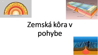 Zemská kôra v pohybe