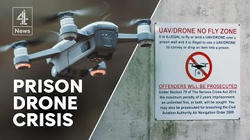 Drone incidents in prisons up 1,000% in five years