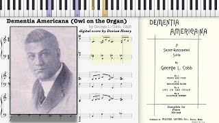 Owl On the Organ by George L. Cobb (1925, Novelty piano)