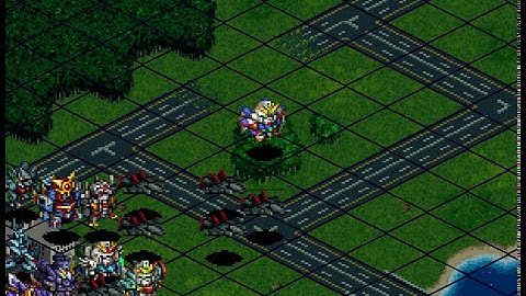 Super Robot Wars Alpha(PSX) - Wing Gundam Zero Attacks