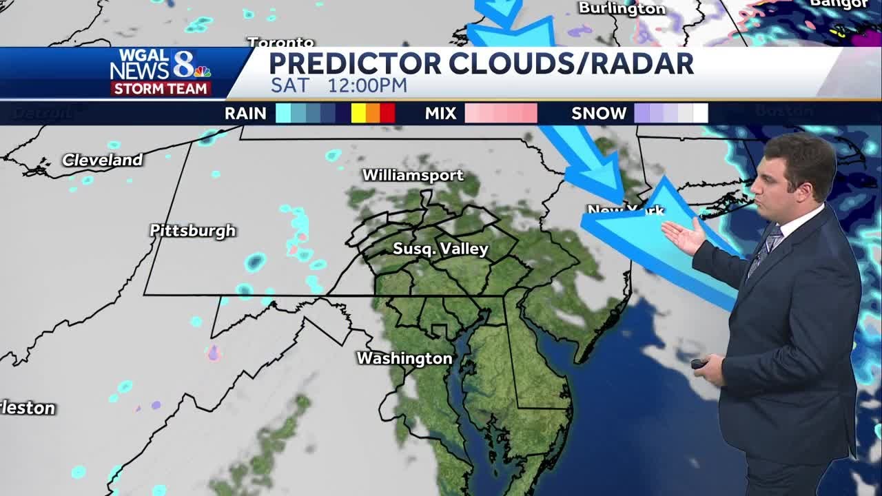 Brisk and chilly start to the weekend, mild start next week for south ...