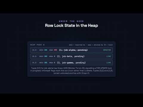 Row Locks and SELECT FOR UPDATE - PostgreSQL for Developers