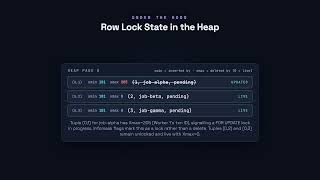 Row Locks and SELECT FOR UPDATE - PostgreSQL for Developers