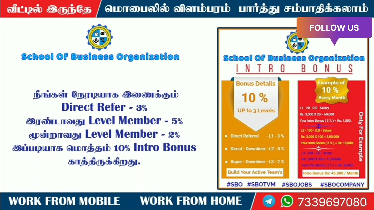 SBO Job details | sbo jobs review in tamil | withdrawal | plan details | sbi portal | sbo ads tamil