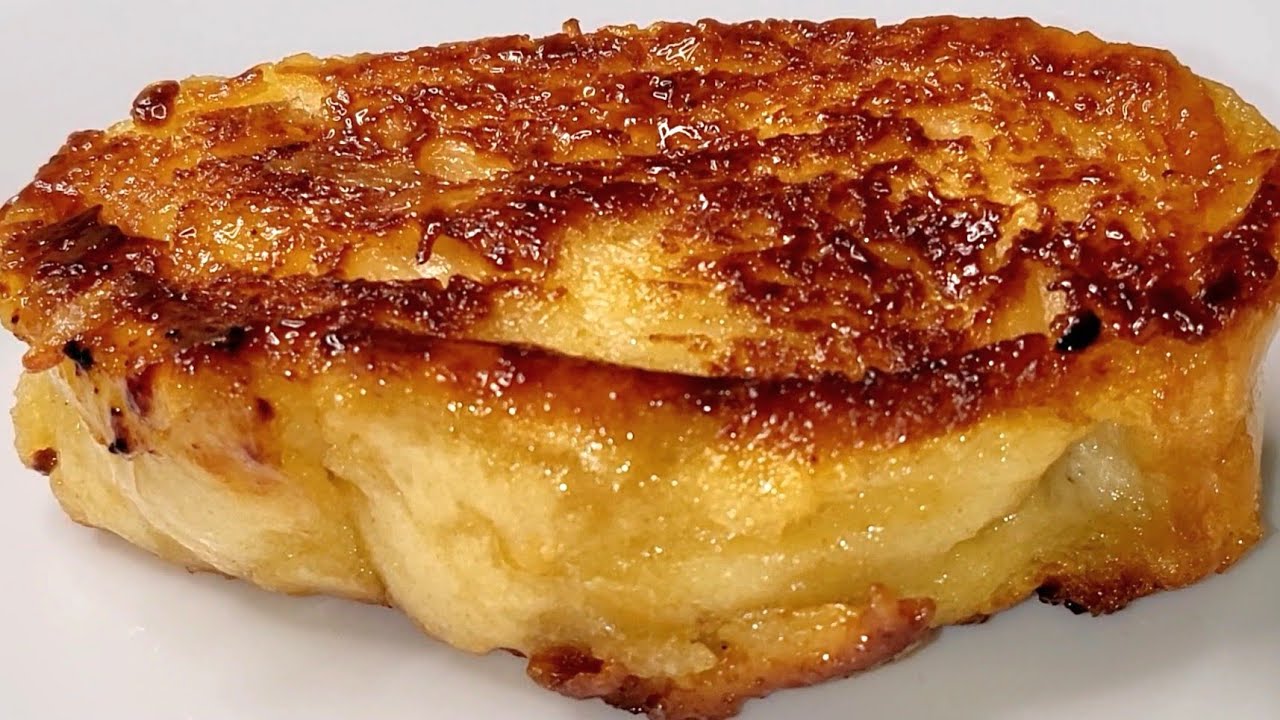 ‼️TORRIJAS CREMOSAS EN 10 MINUTOS‼️SIN FREÍR, SIN ACEITE, SÓLO 1 HUEVO👌TORRIJAS DE CARAMELO JUGOSAS😋