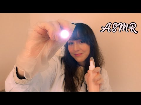 ⭐ASMR Examen de la Vista Rápido y Limpieza de Ojos (Binaural Layered Sounds)