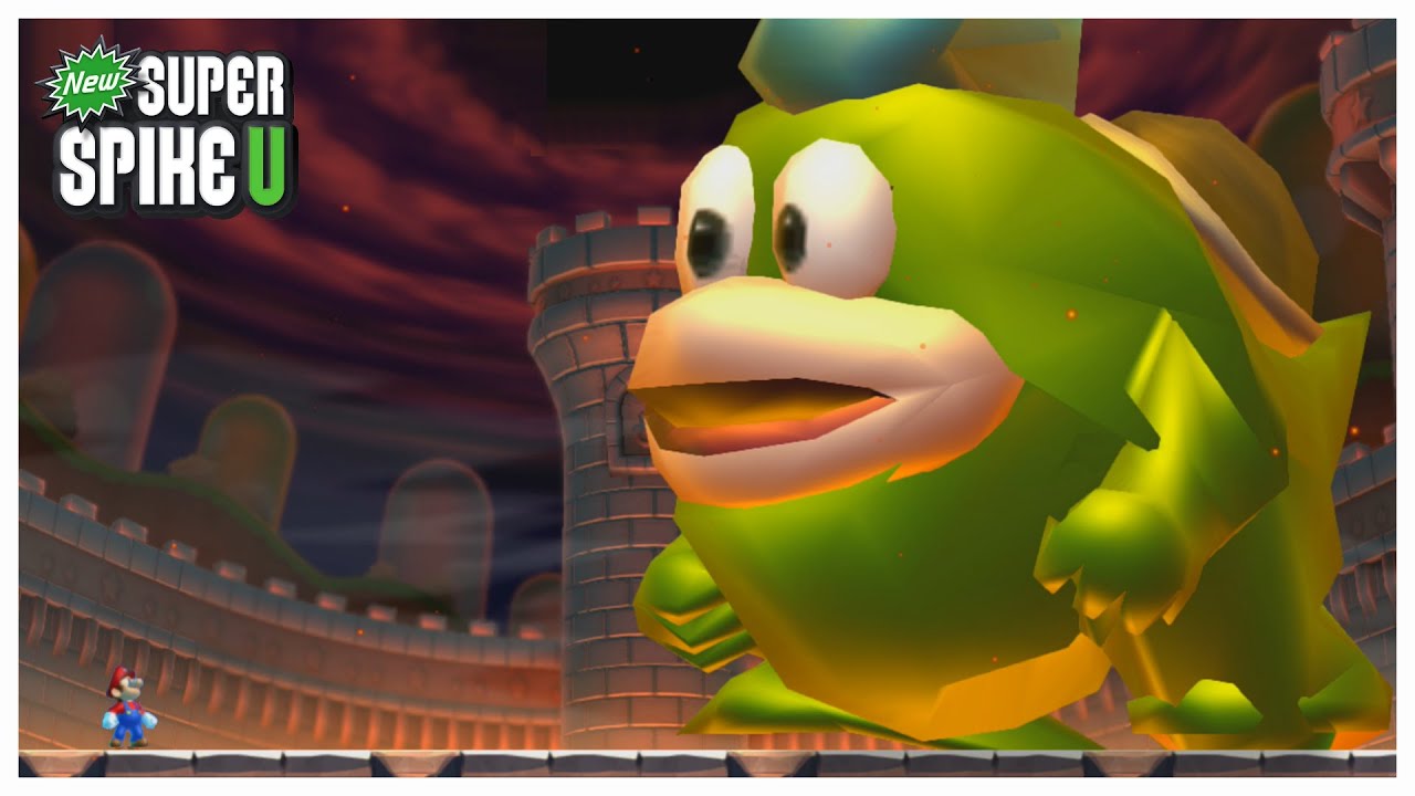 Spike Boss Battle - New Super Mario Bros. U