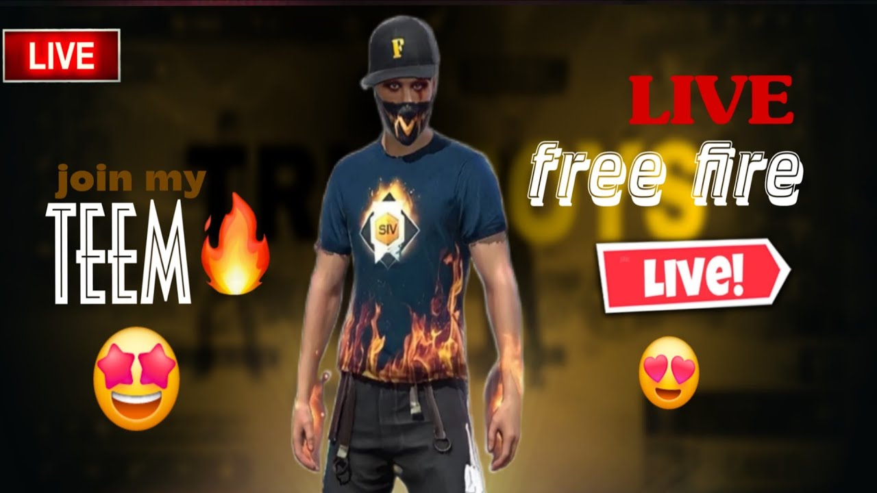 free fire live stream in pc 💖 join my stream and play with me ❤️ 😍