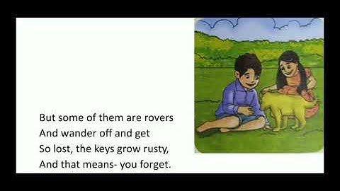 Grade - 5, CBSE Syllabus, Poem- The little things that happen to you..