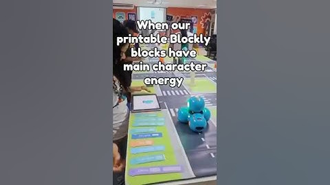 Printable Blockly Blocks in Action with Adult Students Using Dash