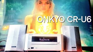 Test ONKYO CD Receiver CR-U6. 0798775998 #receiver #cdplayer
