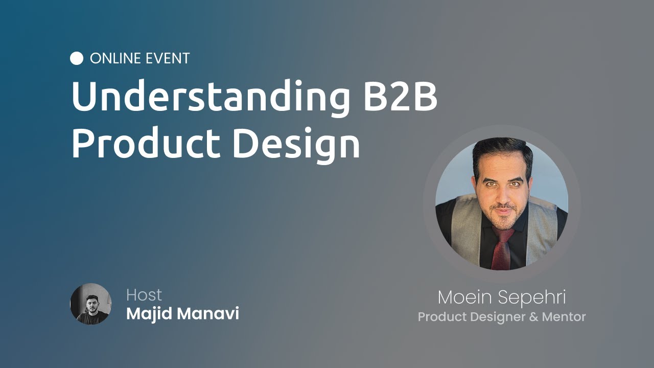 Understanding B2B Product Design Online MeetingDesign Spark