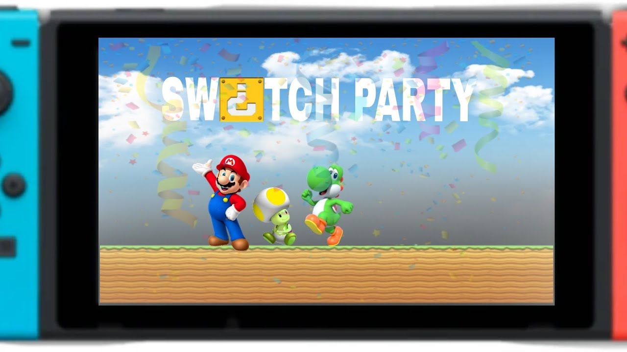 Switch party partiemario deluxe YouTube