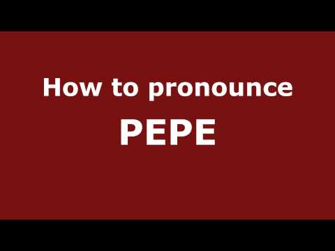 What Is Pepe In Spanish