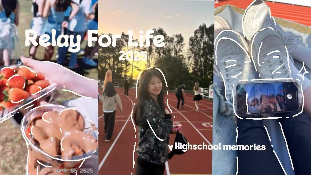 Relay for life 2025 - one of my best Highschool memories with my friends 🫶🏻