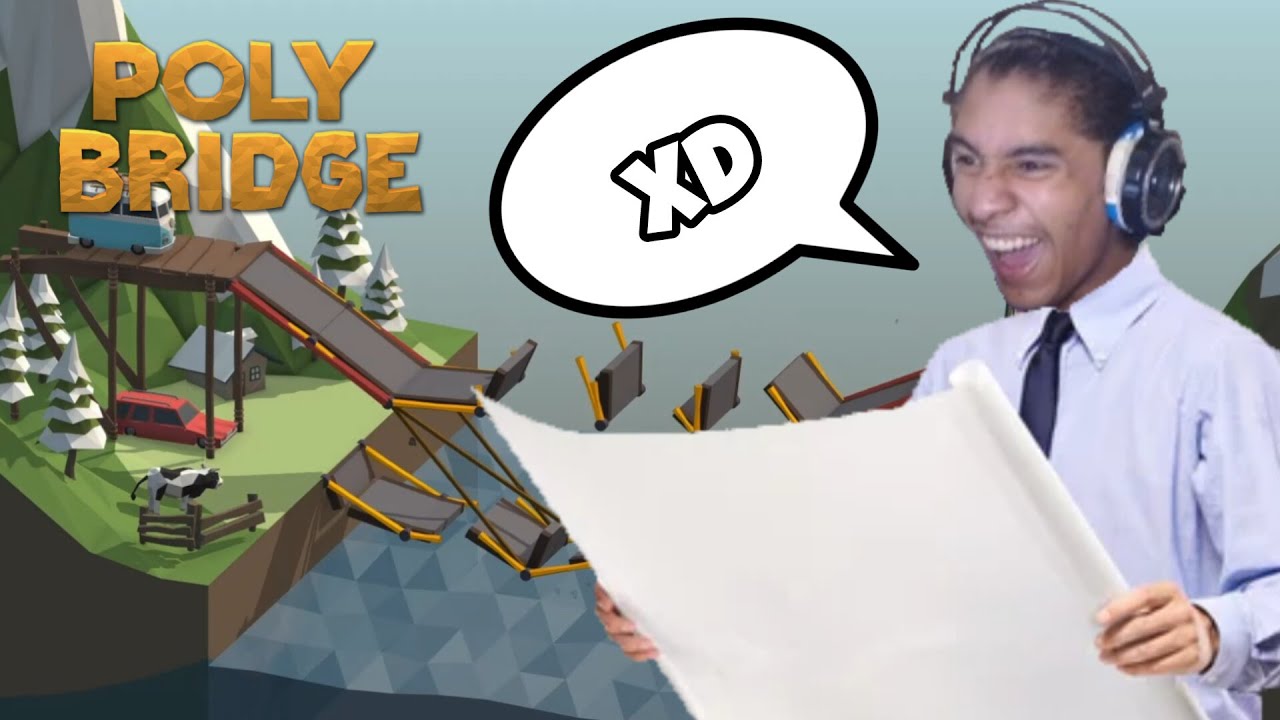 CREANDO PUENTES DE DUDOSA PROCEDENCIA - Poly Bridge pt.2