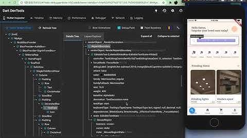Flutter theming - Theming with flutter inspector