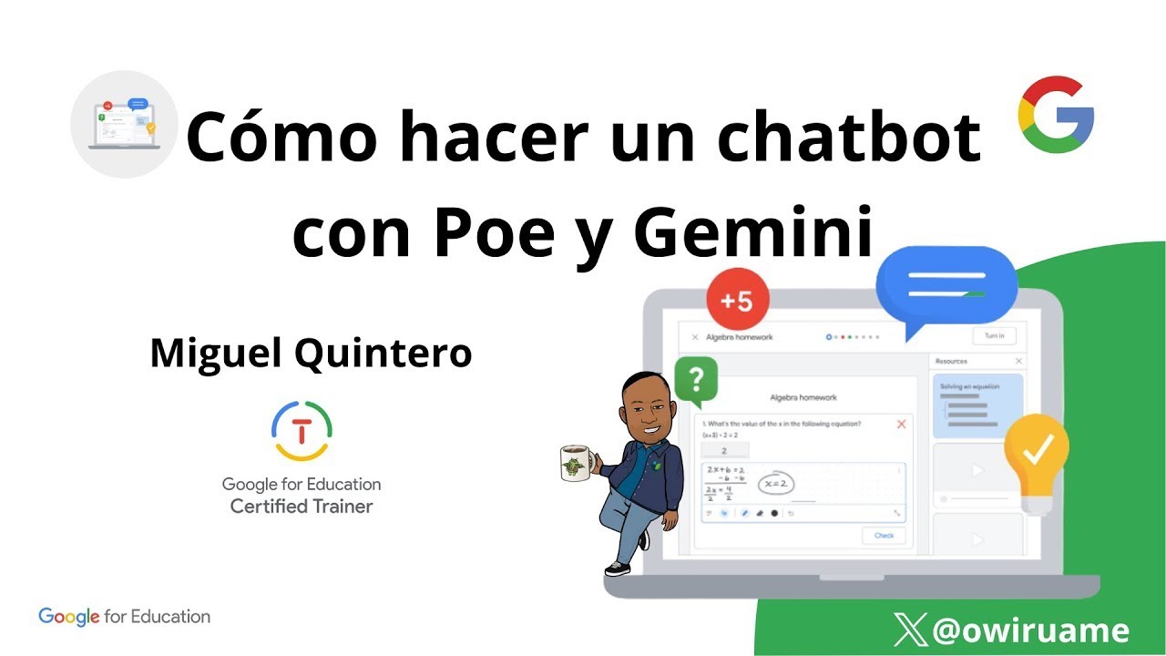 Cómo hacer un bot con Poe y Gemini - YouTube