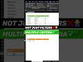 Excel’s about to do MULTITASKING 🕺🎯 #ExcelHacks #Excel #Shorts