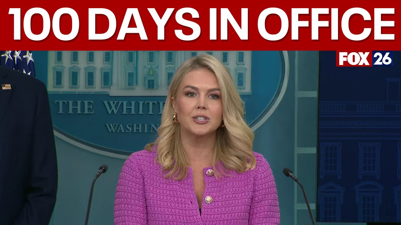 White House press briefing on Trump's first 100 days