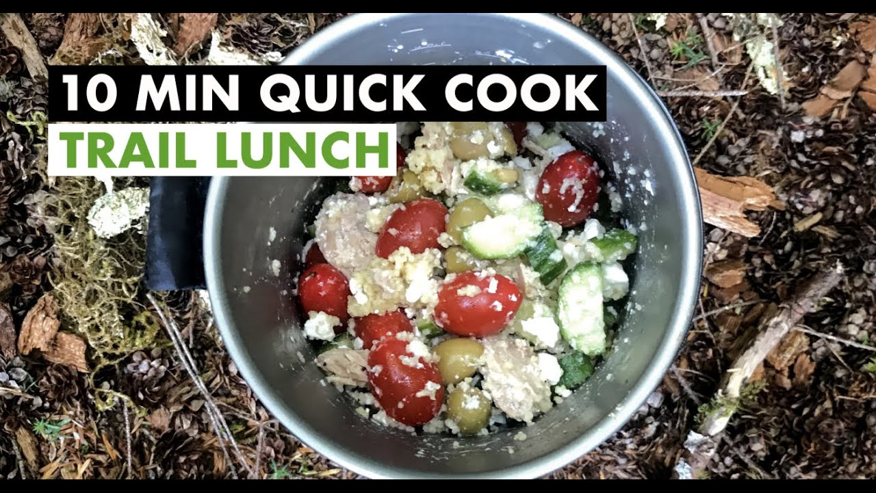 GREEK COUS COUS Easy Backpacking Meals Lunch Healthy Camping
