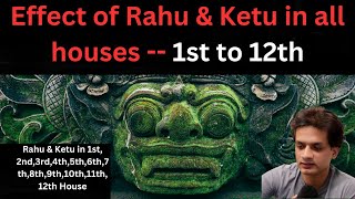 Unlocking Your Destiny: Rahu and Ketu Influence in Every House | Vedic Astrology Revealed