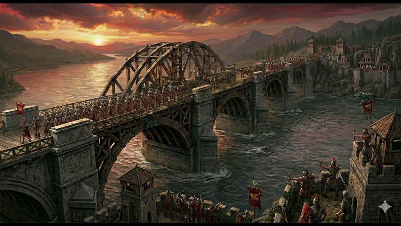 Podul lui Traian – George Coșbuc (Metal AI version)