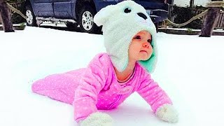 La nieve divertida de los niños y los bebés falla by DerisA 13,434 views 4 years ago 10 minutes, 15 seconds
