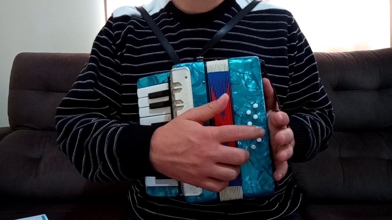 Velho Casarão acordeon 8 baixos vídeo aula