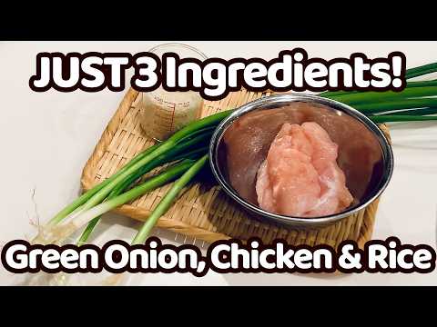 JUST 3 Main Ingredients! 66g Protein Savory Chicken Rice & Soup Recipe