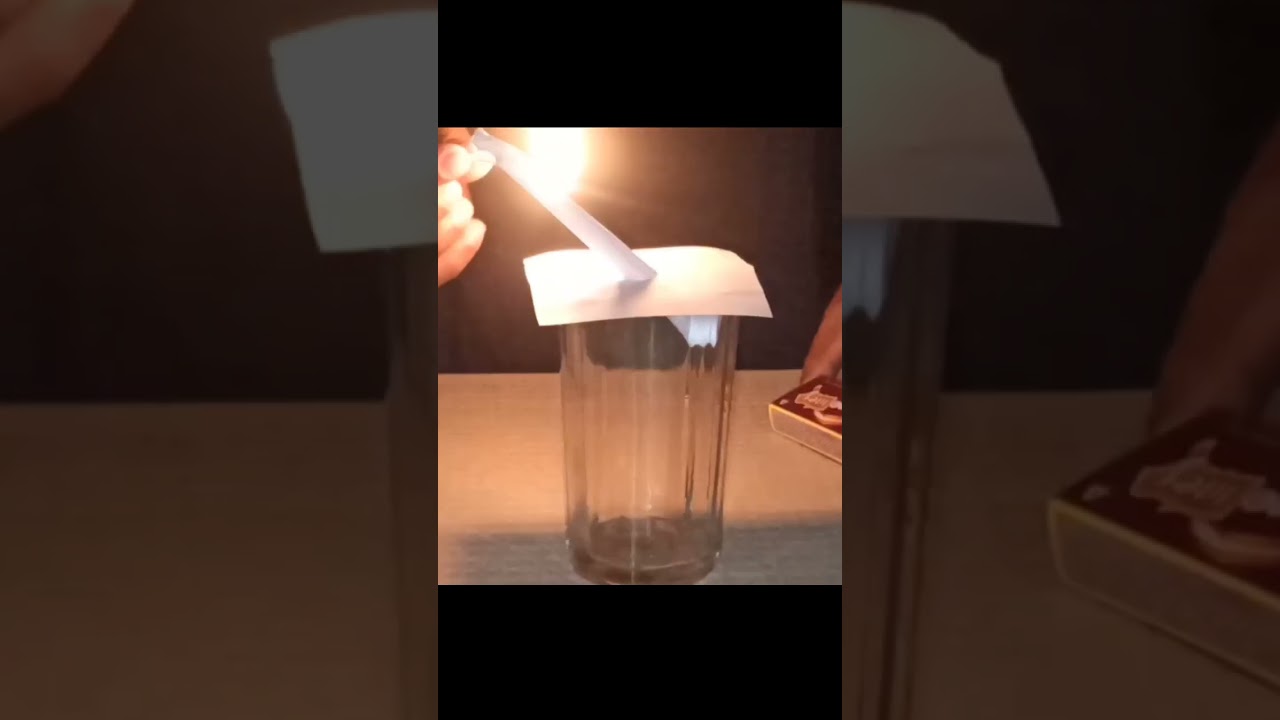 👉paper smoke //easy science experiment 