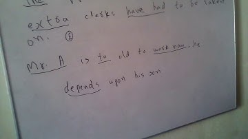 Error detection English past papers solution