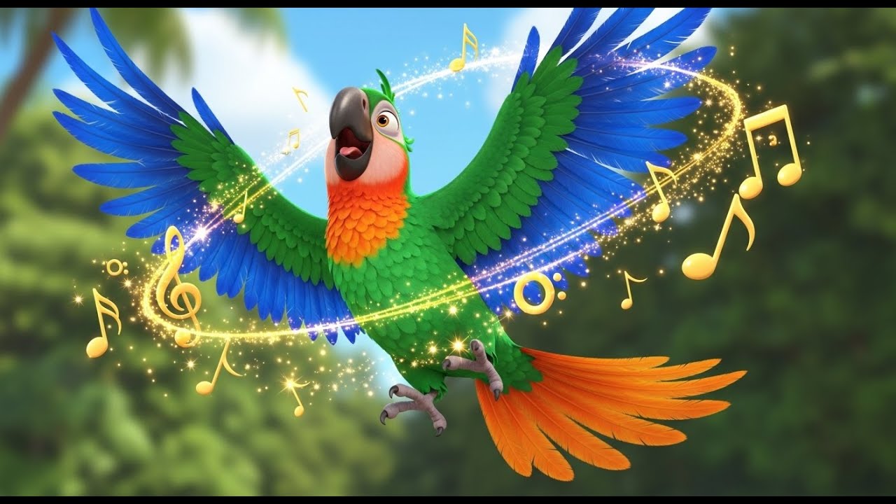El Loro Que Dibujaba Círculos | Mejores Rimas Infantiles y Canciones ...