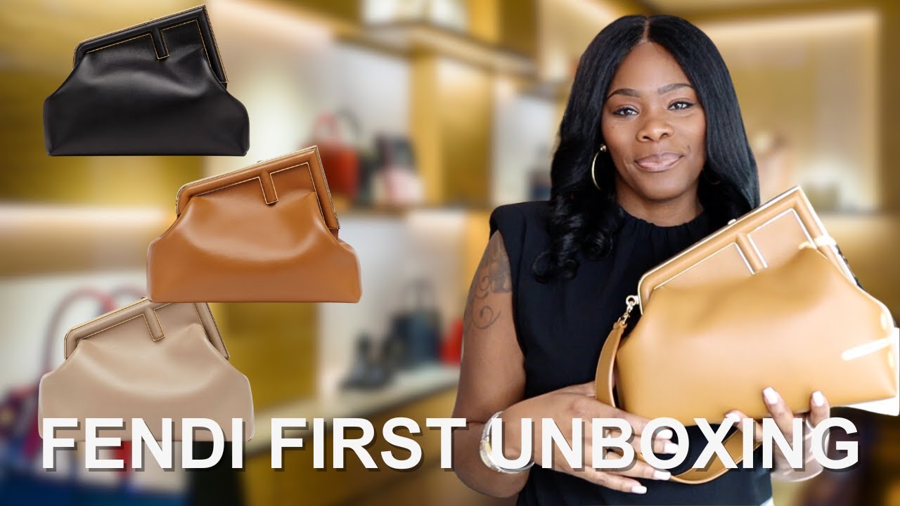 ◆◆VIP◆◆ FENDI First Midi ファースト ミディ Luxury Unboxing Fendi First Bag - YouTube